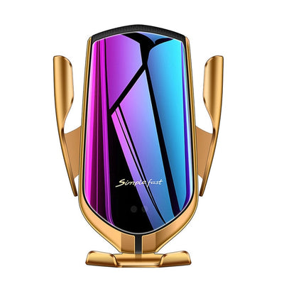 Clamping QI Wireless Car Charger