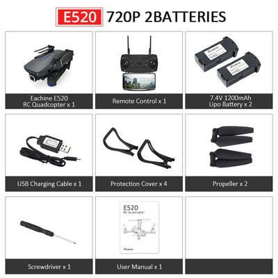 E520 Wide Angle Camera Drone