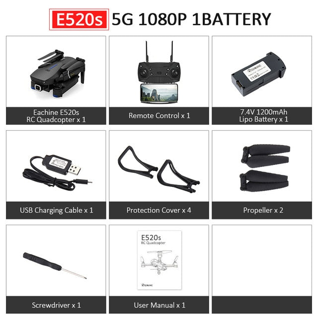 E520 Wide Angle Camera Drone
