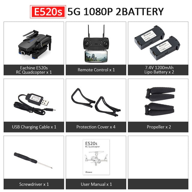 E520 Wide Angle Camera Drone