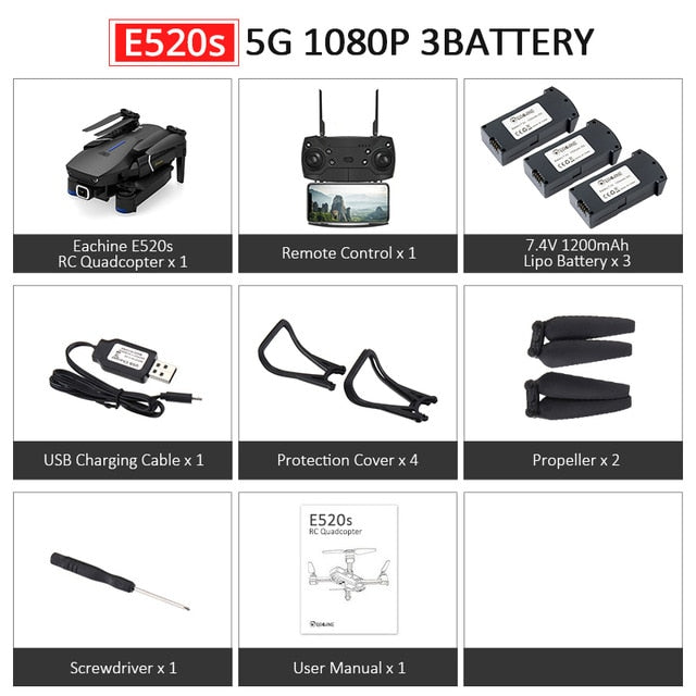 E520 Wide Angle Camera Drone