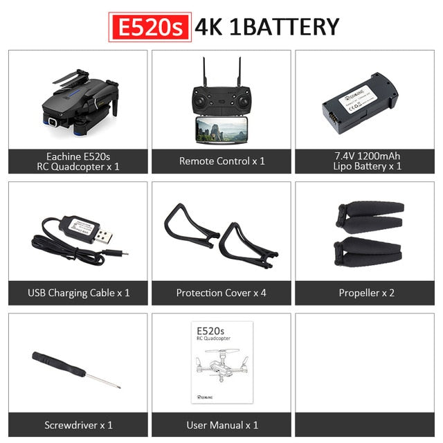 E520 Wide Angle Camera Drone