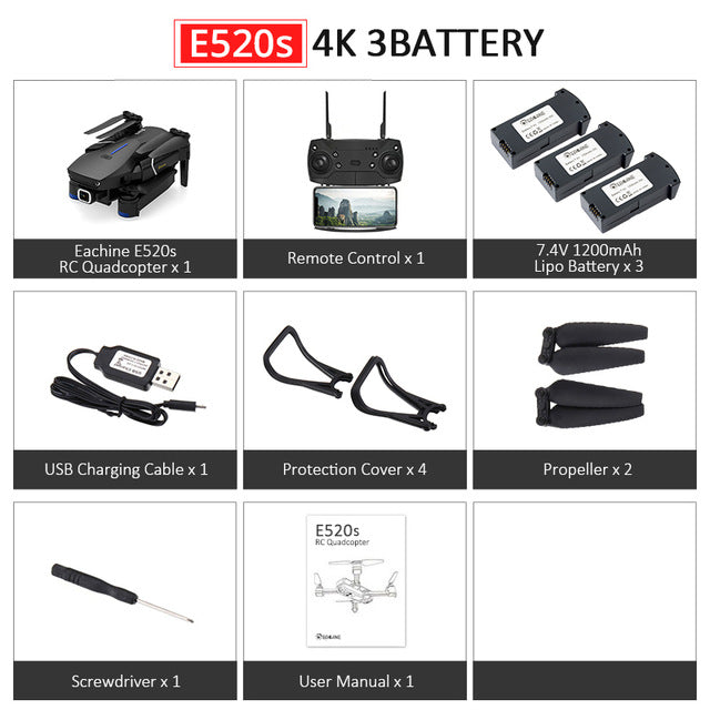 E520 Wide Angle Camera Drone