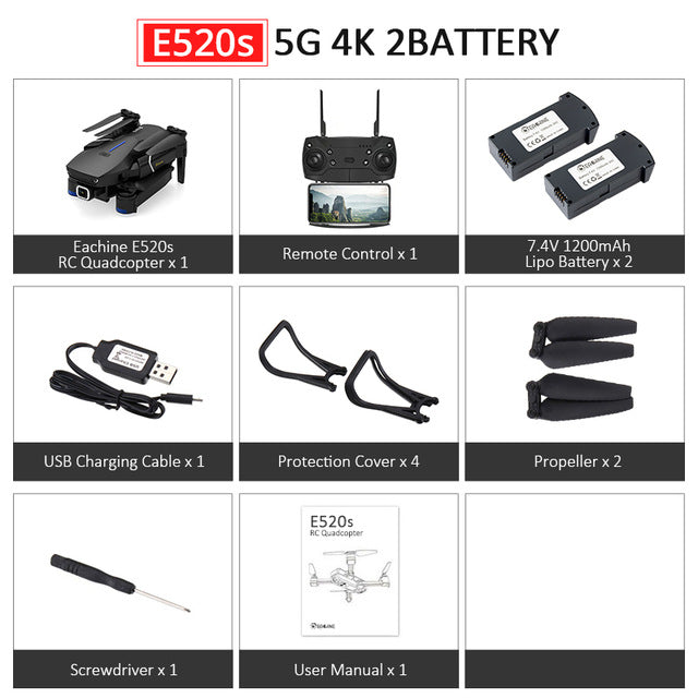 E520 Wide Angle Camera Drone
