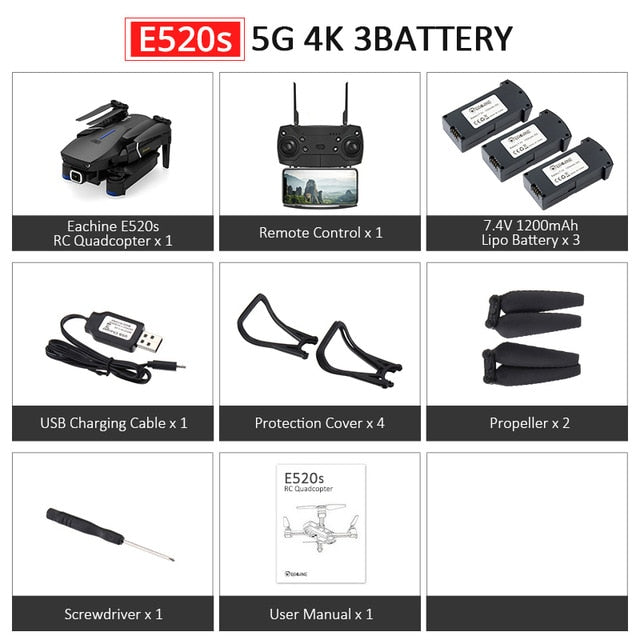 E520 Wide Angle Camera Drone